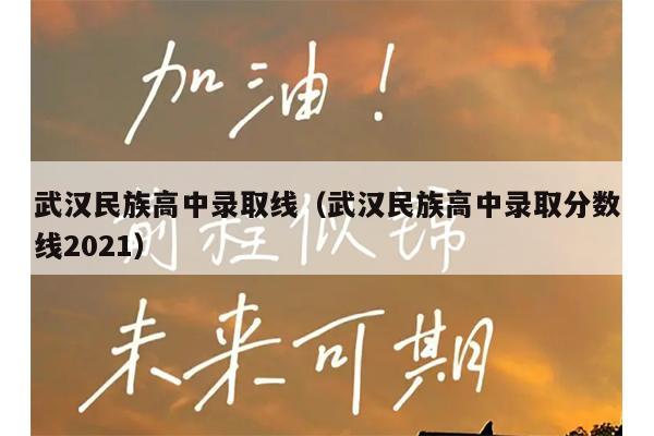 武汉民族高中录取线(武汉民族高中录取分数线2021)